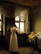Georg Friedrich Kersting At the Mirror Germany oil painting artist